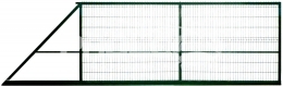 Brama panelowa przesuwna OCYNK+ RAL 1750mm x 4000mm